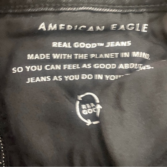 American Eagle AirFlex+ Men’s Black Skinny Jeans - Size: 30 x 30 EUC Everyday - Picture 7 of 11